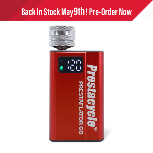 Prestaflator GO - Portable Digital Rechargeable Preset Bicycle Tyre Inflator
