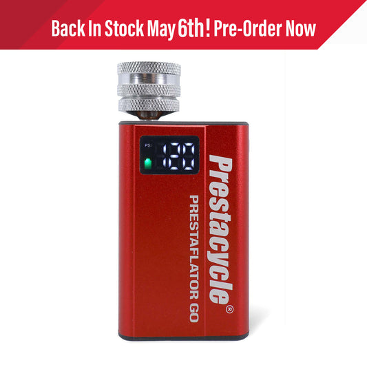 Prestaflator GO - Portable Digital Rechargeable Preset Bicycle Tyre Inflator